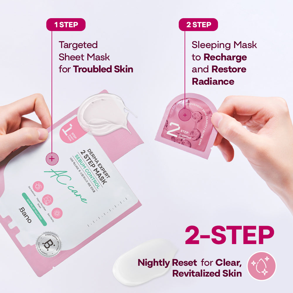 Derma Sebum Control Derma Expert 2 Step Mask Sebum Control – BANO COSMETICS